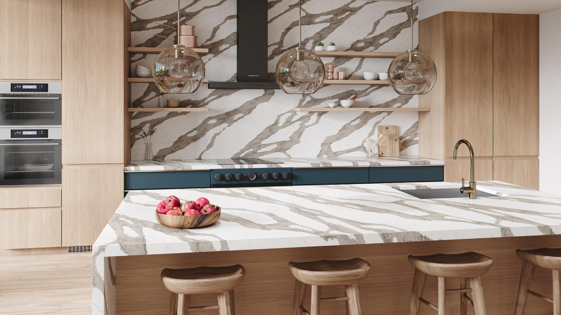 Safari delta - Vadara quartz countertop